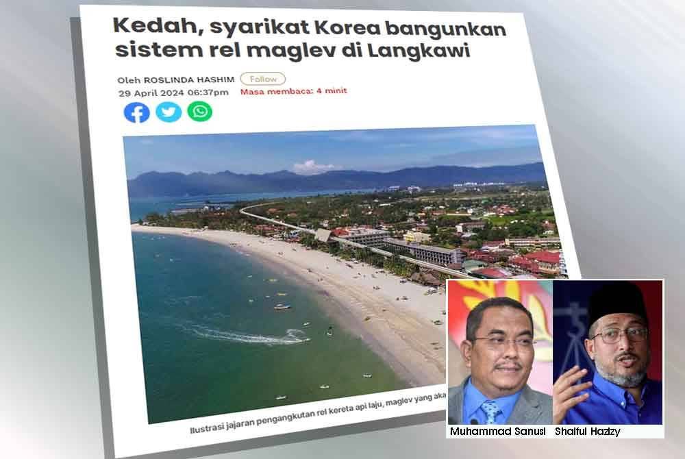 Laporan Sinar Harian pada Isnin.
