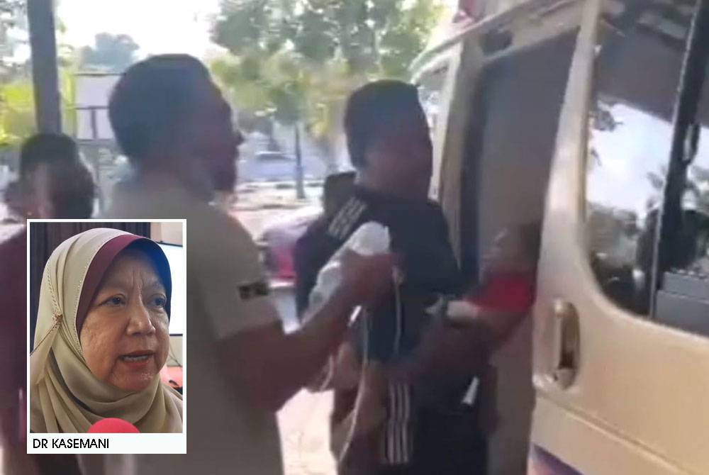 Tular beberapa video di media sosial menunjukkan seorang lelaki menghantar ahli keluarganya menaiki ambulans ke hospital dipercayai akibat keracunan makanan.