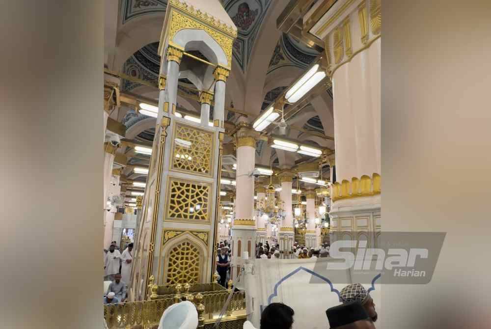 Raudah merupakan taman syurga dan tempat yang mustajab doa.