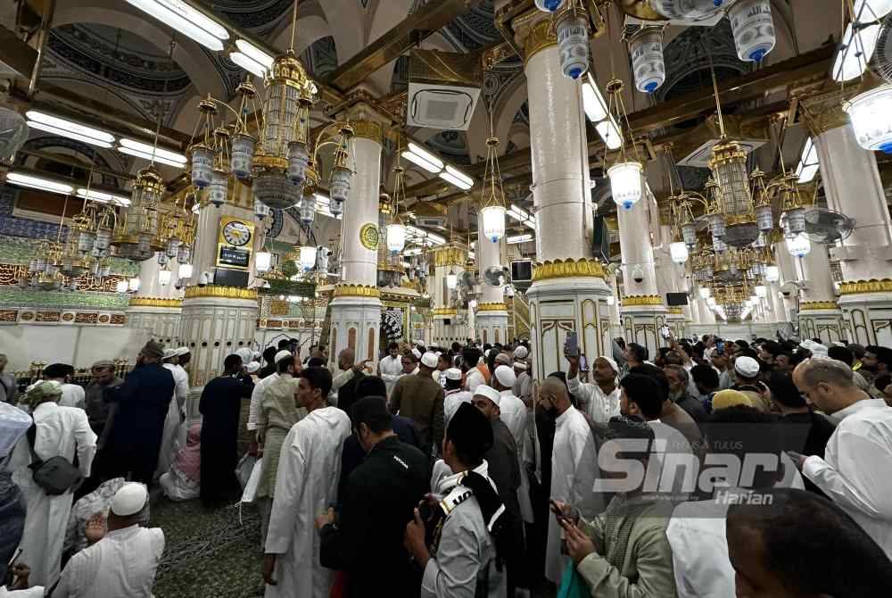 Raudah juga merupakan tempat mustajab doa.