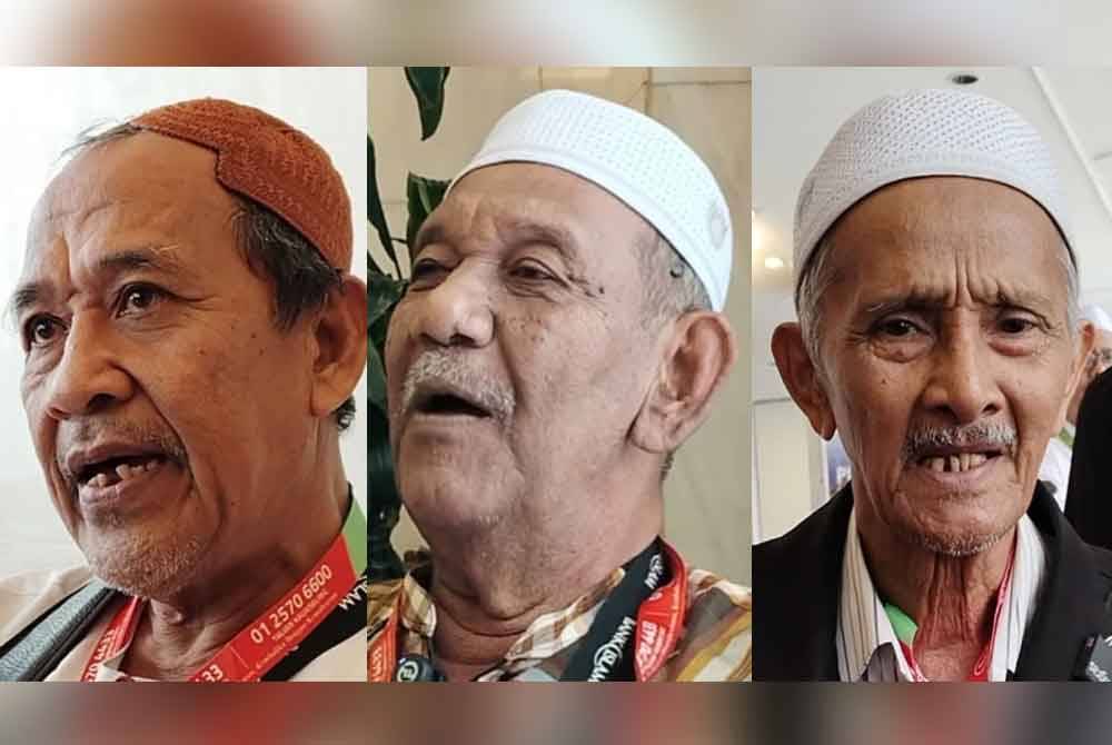 Gambar dari kiri: Wan Draman Wan Abdullah, Abdul Ghani Ismail, Ramli Md. Saad