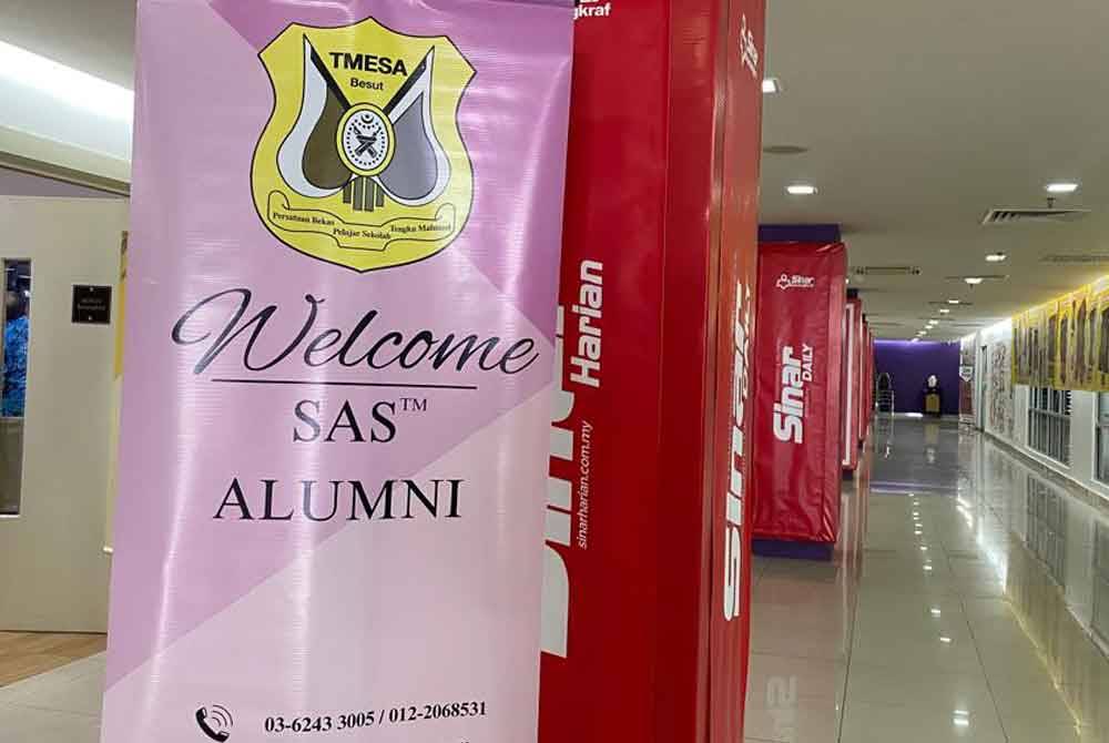 TMESA Besut, Terengganu berkumpul di Kompleks Kumpulan Karangkraf, di sini pada Sabtu.