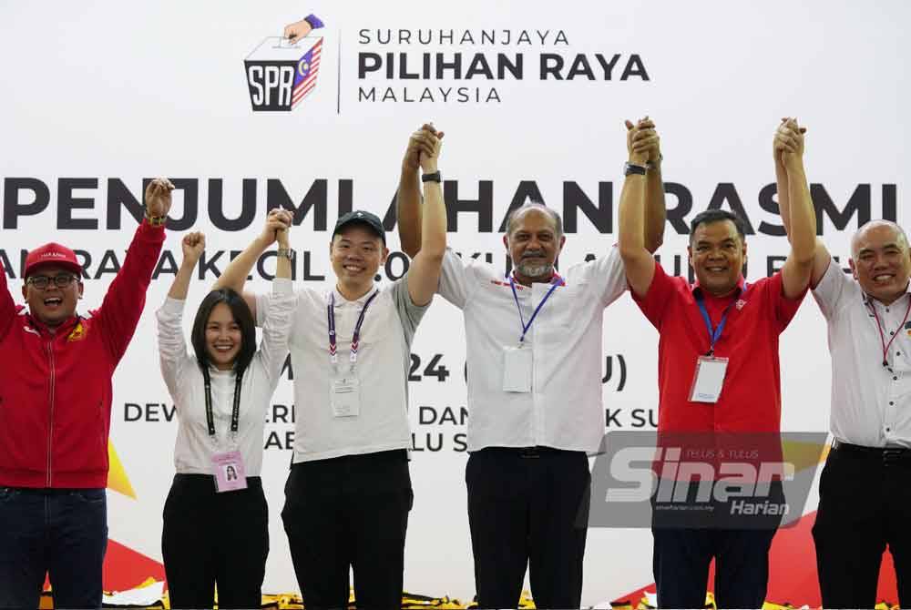 PH berjaya mempertahankan kerusiDUN Kuala Kubu Baharu yang disandang sejak 2013 selepas calonnya, Pang Sock Tao menang pada pilihan raya kecil (PRK) kali ini. Foto Sinar Harian/ROSLI TALIB