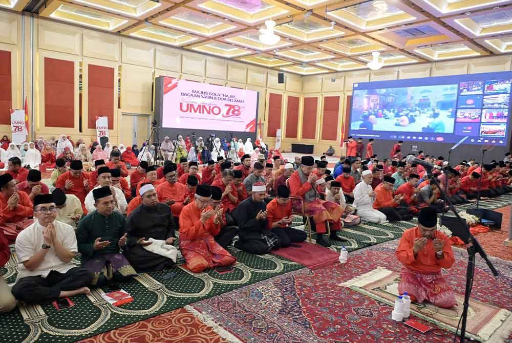 Suasana Sambutan Ulang Tahun UMNO ke-78.