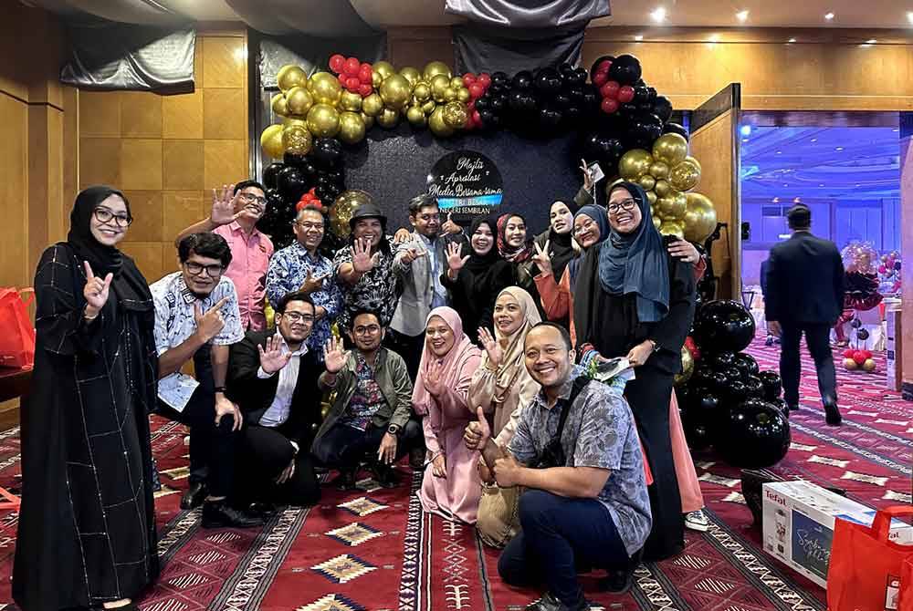 Antara pengamal media yang hadir pada majlis berkenaan.