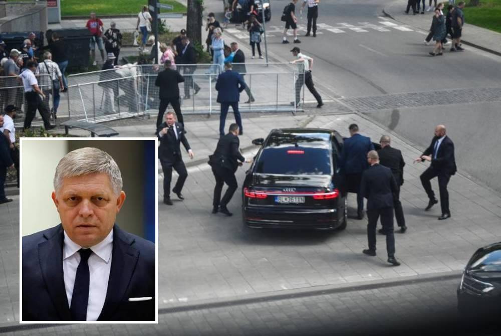 Fico telah diserang beberapa das tembakan menyebabkan beliau dalam keadaan kritikal.