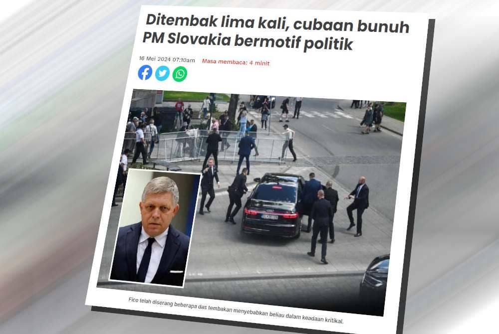 Laporan Sinar Harian pada Khamis.