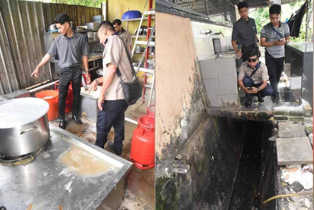 Sebanyak 10 kompaun dikeluarkan kepada empat premis yanhg diperiksa kerana pelbagai kesalahan termasuk kebersihan. Penguatkuasa MBPP sedang memeriksa tahap kebersihan di salah sebuah premis yang diperiksa dalam operasi.