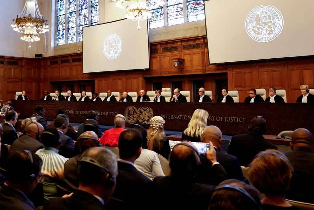 ICJ menolak permintaan Israel untuk menangguhkan perbicaraan pada Khamis hingga minggu depan. Foto Reuters
