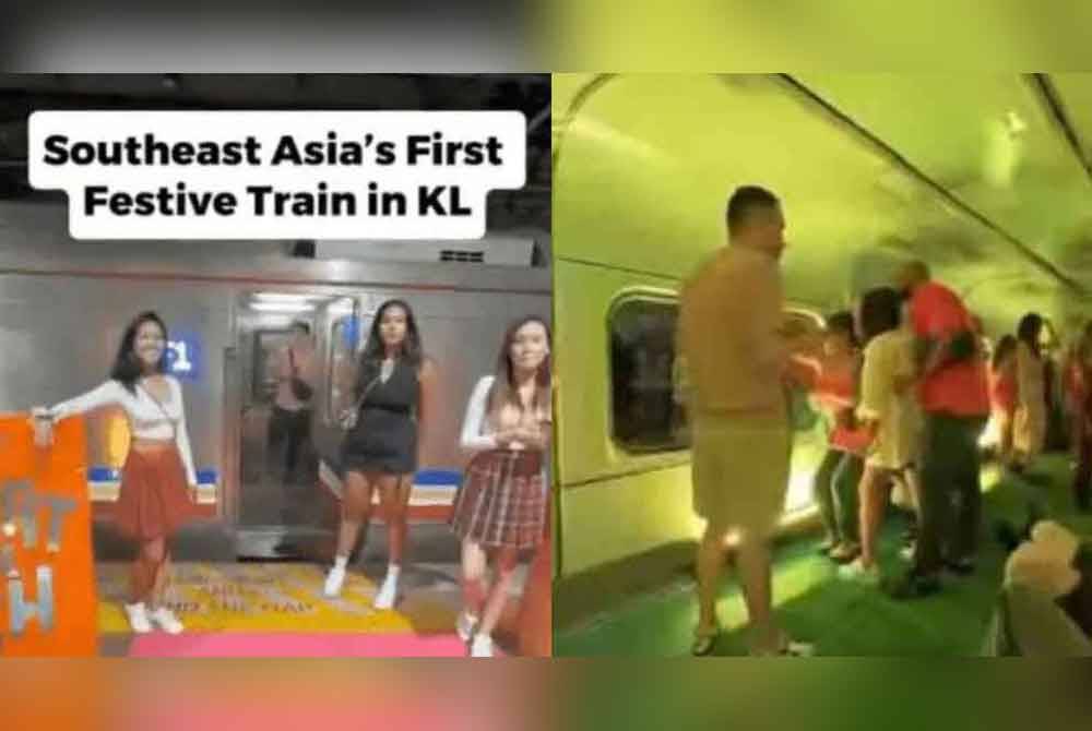 Penganjuran pesta hiburan sempena ulang tahun ‘Pinkish Festival’ di tren sewa khas yang membuat perjalanan pergi dan balik dari Stesen Kuala Lumpur ke Serendah, Khamis lepas.