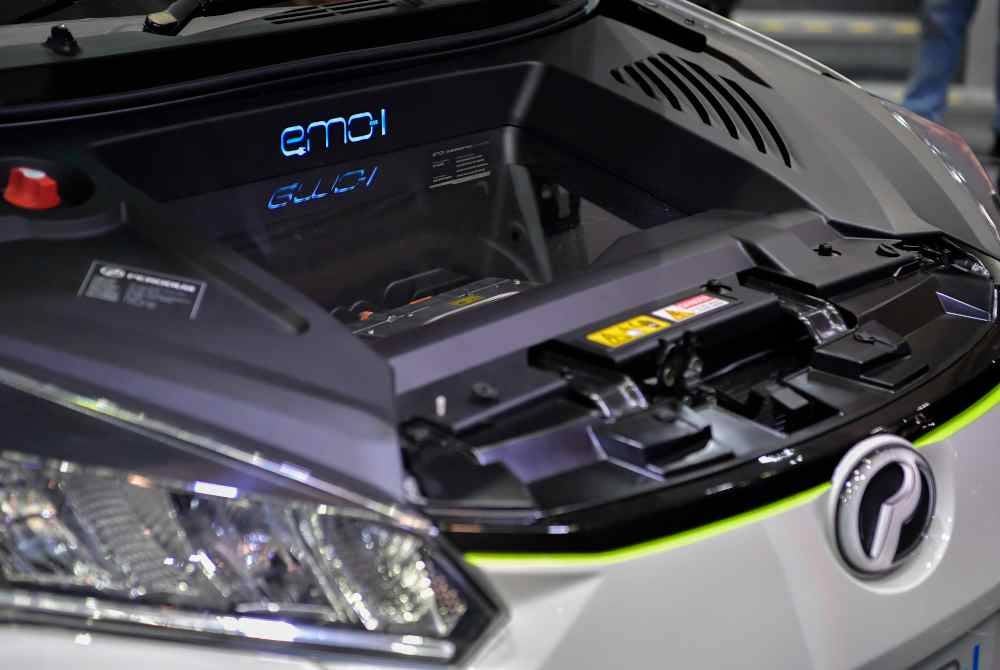 Perodua prototaip EV pertama dikenali sebagai Myvi Emo-1. Foto Bernama