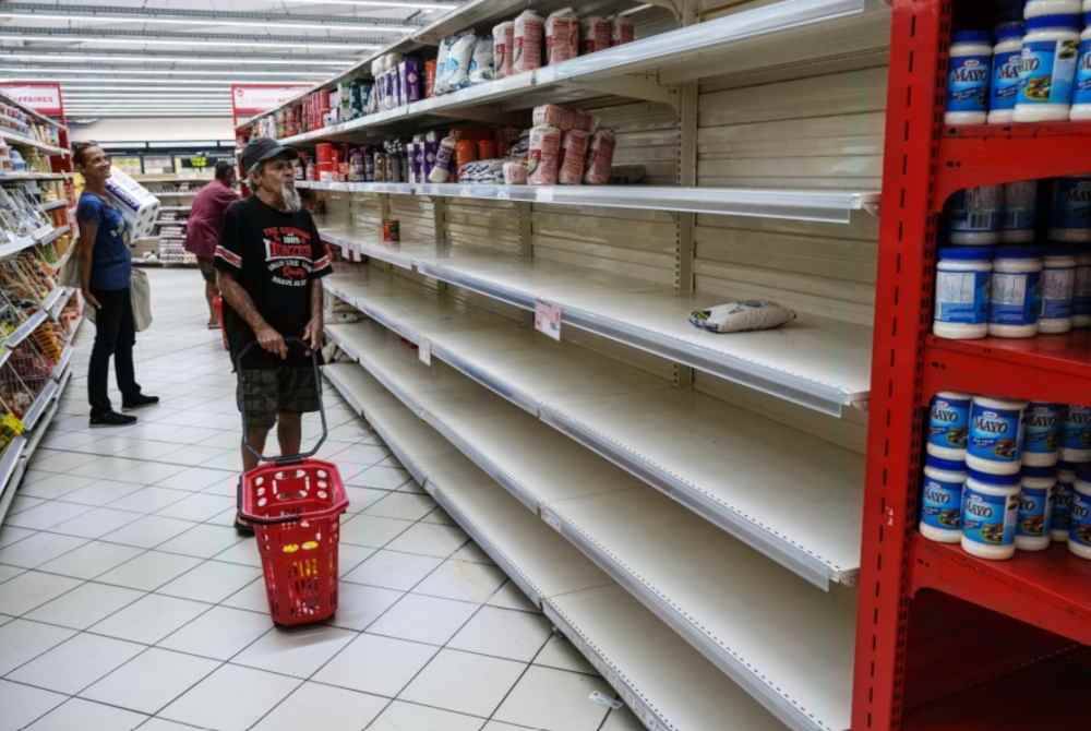 Rusuhan ganas di wilayah Kepulauan Pasifik itu mencetuskan pembelian panik dalam kalangan penduduk pada minggu lalu.