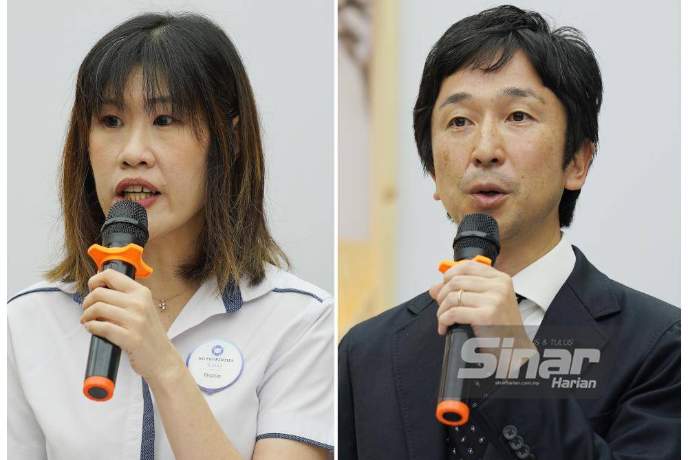 Nicole Lee Chee Yiing, Soichiro Kanada. Foto Sinar Harian-ROSLI TALIB