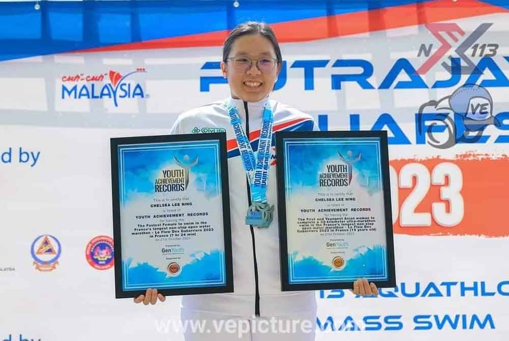 Chelsea bakal menggalas cabaran Malaysia pada Kejohanan Renang Perairan Terbuka Festival ASEAN NX113 pada 2 Jun. - Foto: Agensi