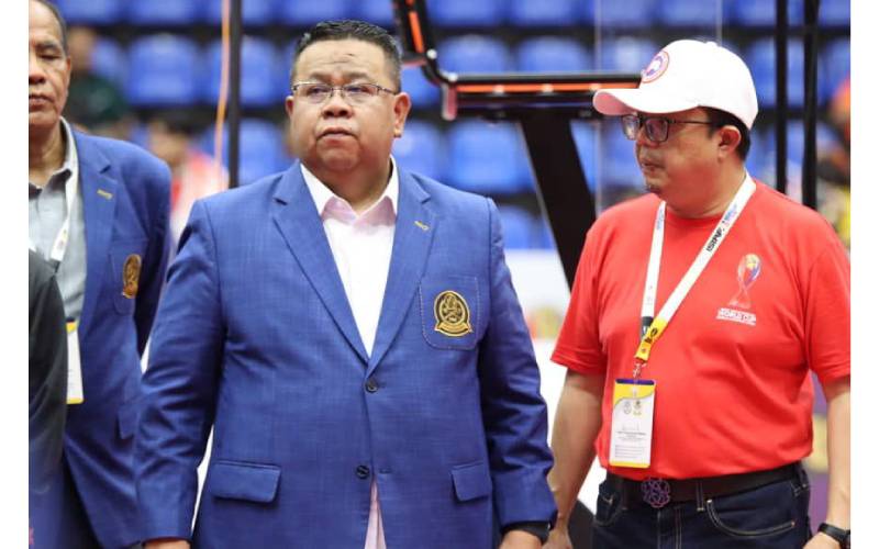Dazma (kanan) ketika bersama Sumali menguruskan Kejohanan Piala Dunia Kuala Lumpur 2024 yang melabuhkan tirai minggu lalu.