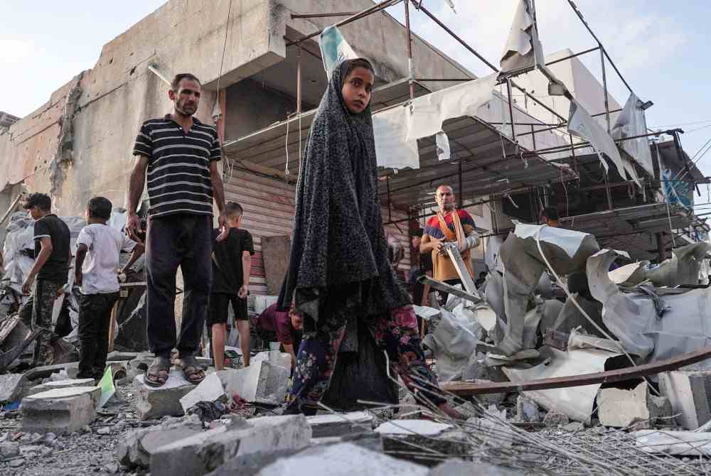 Sekurang-kurangnya 81,420 orang lagi cedera dalam serangan dilakukan Israel di Gaza. Foto AFP