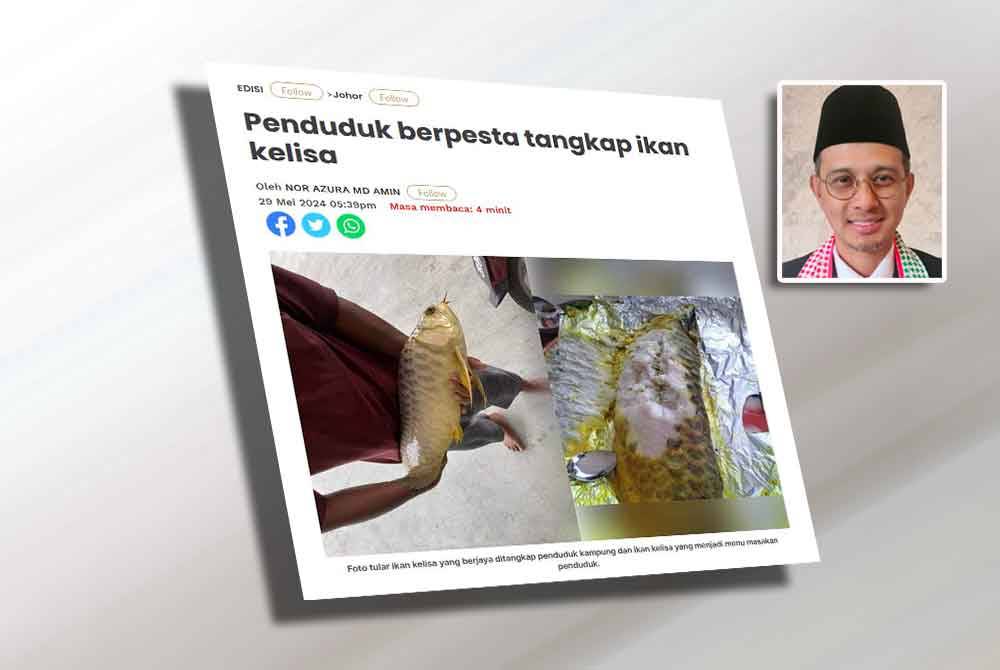 Laporan Sinar Harian. Gambar kecil: Mohd Fared