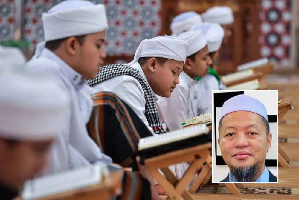 Penekanan terhadap hafazan al-Quran merupakan salah satu kunci kejayaan pelajar maahad tahfiz yang mendapat keputusan cemerlang dalam peperiksaan. Gambar kecil: Mohd Zahid