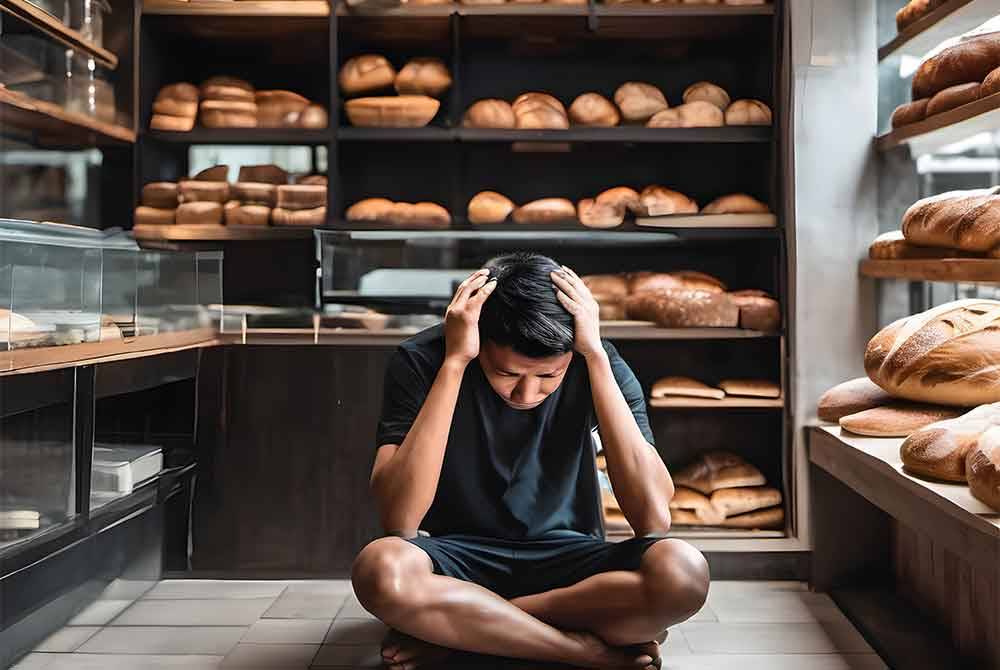 Tertarik dan percaya dengan keuntungan hasil pelaburan yang disertainya, seorang peniaga kedai roti berputih mata apabila mengalami kerugian berjumlah RM167,000, baru-baru ini. Foto dijana oleh AI 123rf