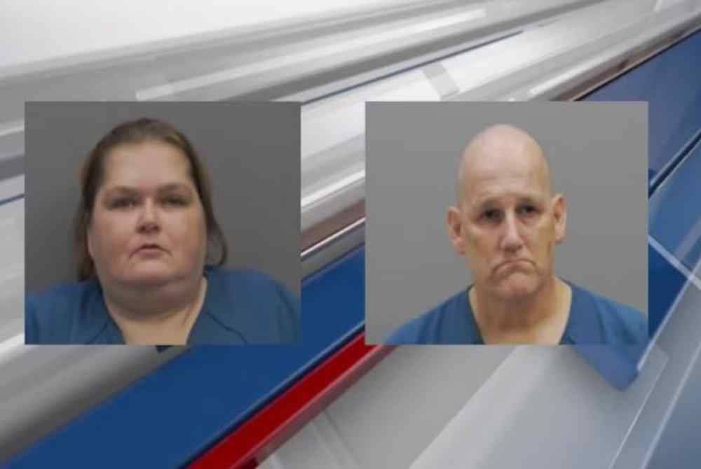 Banks dan Hoeb didakwa tidak memberikan jagaan yang betul dan nutrisi sihat kepada anak mereka. - Foto Agensi