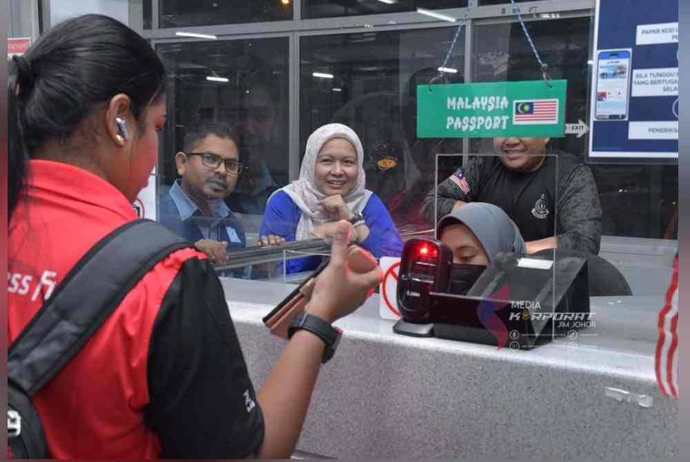 Pelaksanaan penggunaan kod QR itu terbuka kepada rakyat Malaysia yang ingin melakukan perjalanan rentas sempadan ke Singapura dengan lebih mudah. Foto Jabatan Imigresen Johor