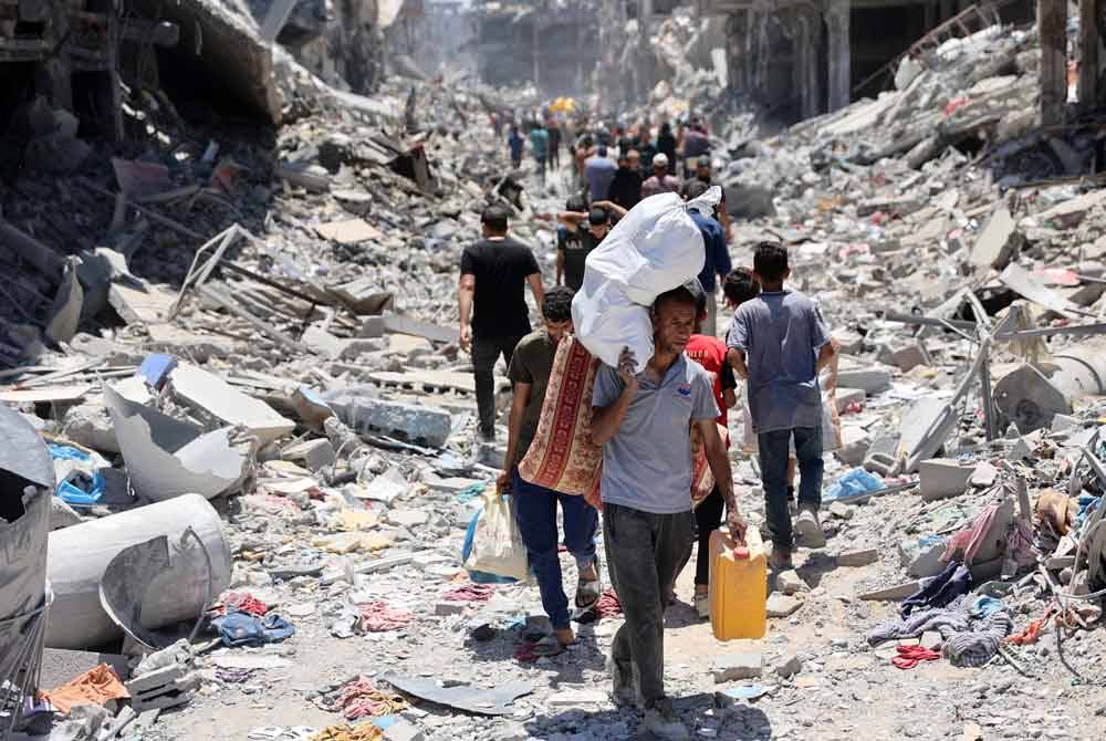 Penduduk asal di kawasan itu nekad kembali semula ke Jabalia.