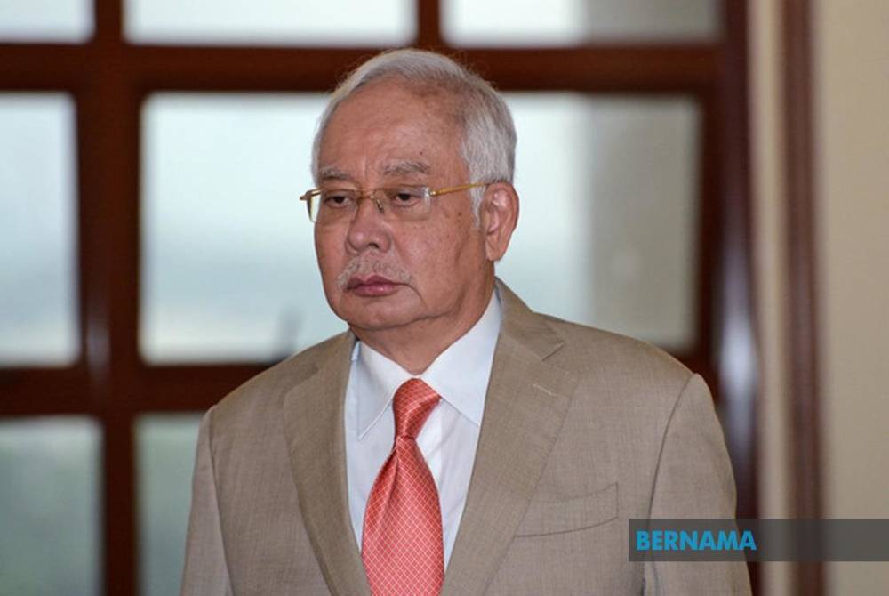 Najib Razak. Foto fail Bernama