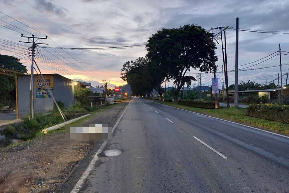 Mangsa yang juga pesakit mental disahkan maut di lokasi kejadian di Batu 3 Jalan Apas, Tawau.