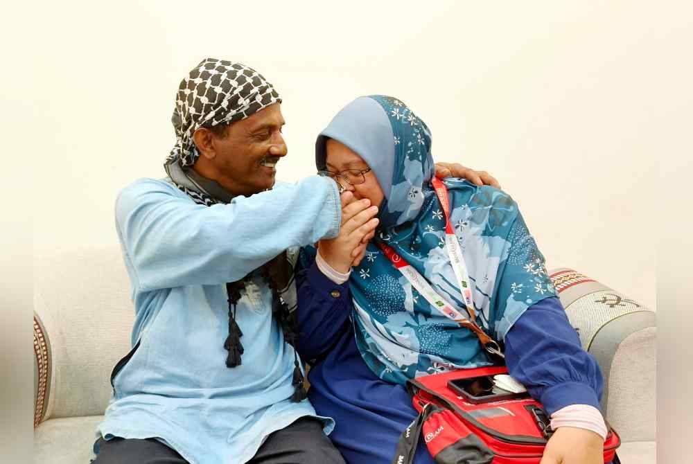 Mazidah yang merupakan bekas kakitangan sebuah bank berkata beliau hanya mengetahui tentang tawaran untuk menunaikan rukun Islam ke lima itu dua minggu sebelum tarikh tutup, selepas mendapat panggilan daripada kakitangan Lembaga Tabung Haji (TH). Foto Bernama