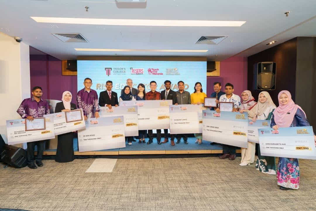 Barisan pemenang RISE Educator Awards 2024.