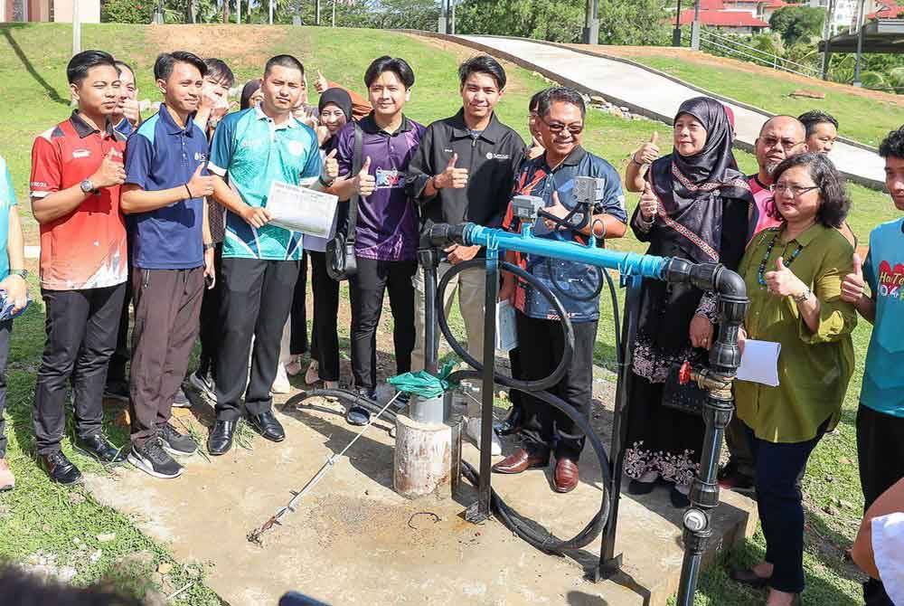 Telaga tiub ini mampu menyalurkan bekalan air sehingga satu juta liter sehari untuk kegunaan warga UMS.