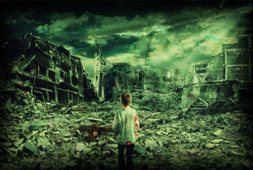 KEZALIMAN yang berlaku terhadap umat Islam merugikan perkembangan tamadun ummah terutamanya masa depan kanak-kanak yang tertinggal dalam pendidikan. Foto CANVA