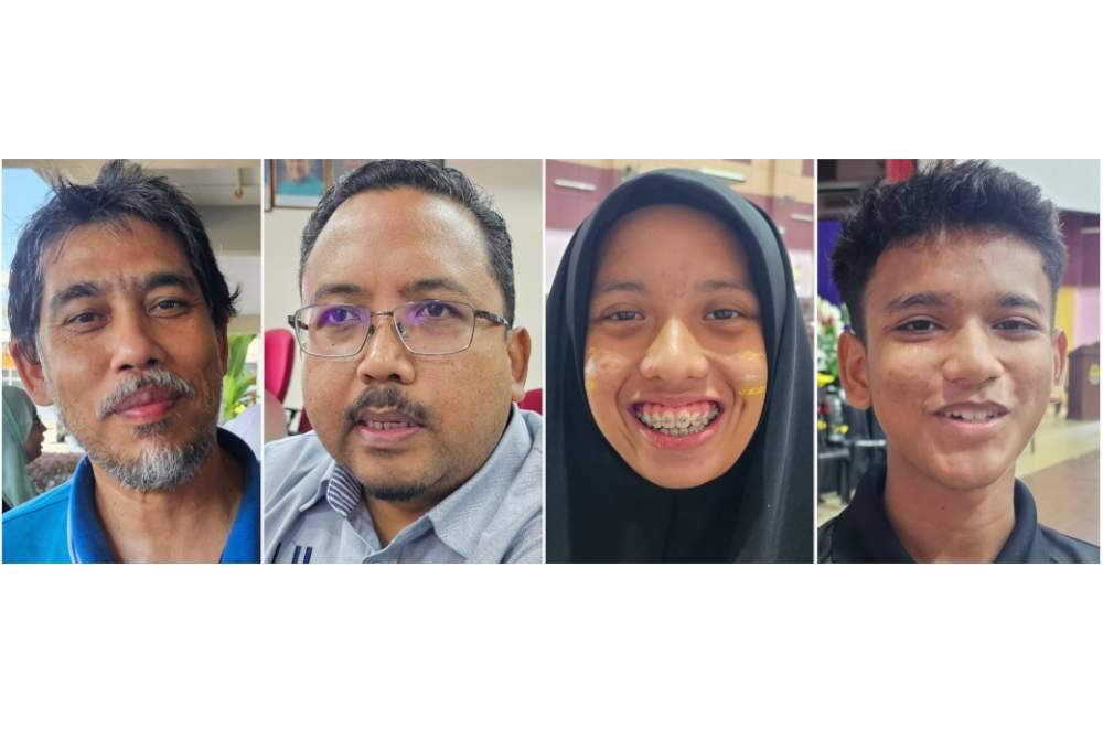 Dari kiri; Hassan, Ahmad Sofi, Siti Maryam dan Daim Darwisy.
