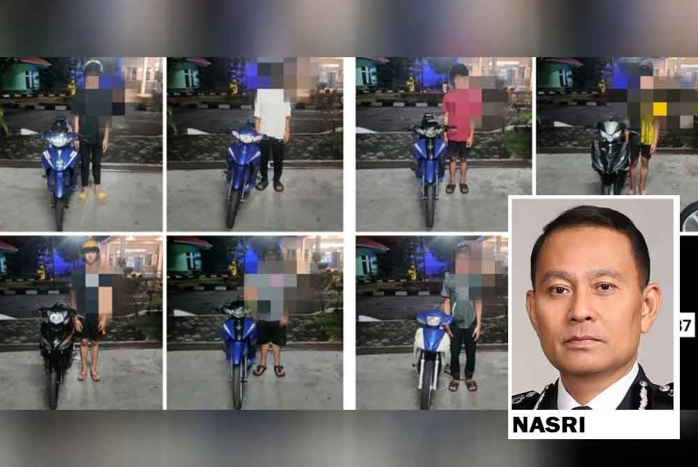 Tujuh individu ditahan selepas dikesan melakukan aksi berbahaya di Lebuhraya Guhtrie, Sungai Buloh pada Rabu.