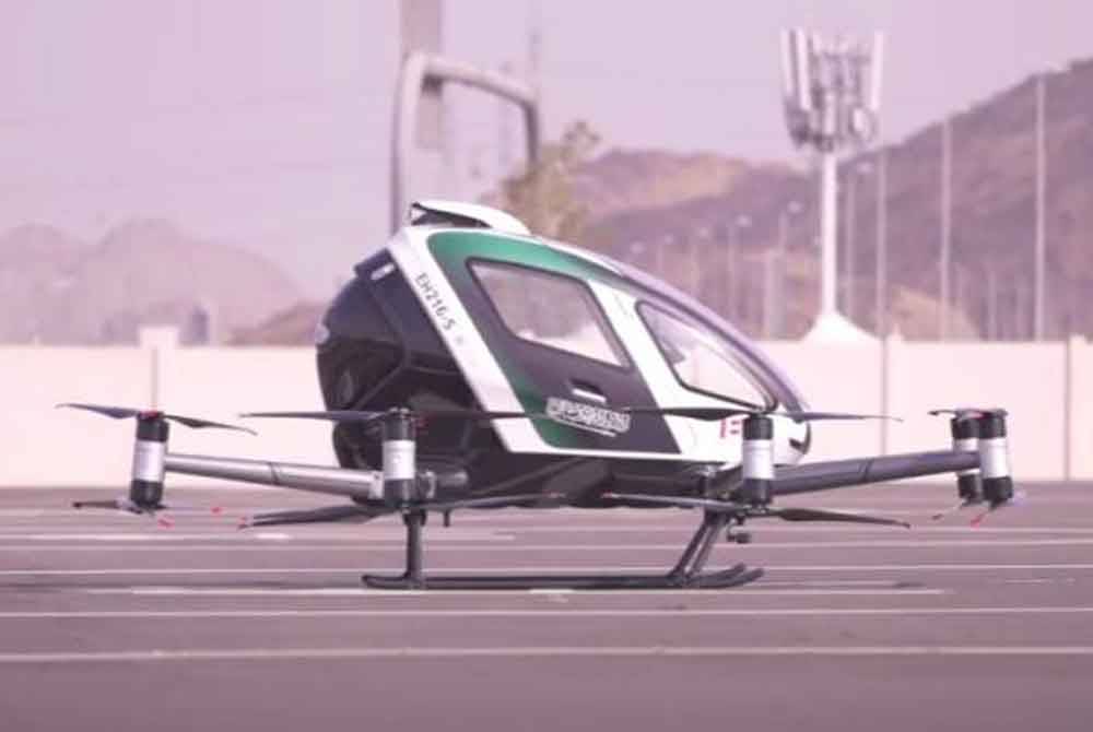 Pesawat tanpa pemandu itu akan digunakan pada musim haji tahun ini terutamanya untuk perkhidmatan kecemasan, serta untuk pengangkutan barangan dan bekalan perubatan untuk para jemaah. Foto Awani