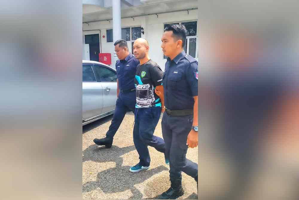 Tertuduh sebelum ini ditahan pada 5 Jun selepas melarikan sebuah kereta jenis Honda City di sebuah stesen minyak di Semambu, 3 Jun lalu.