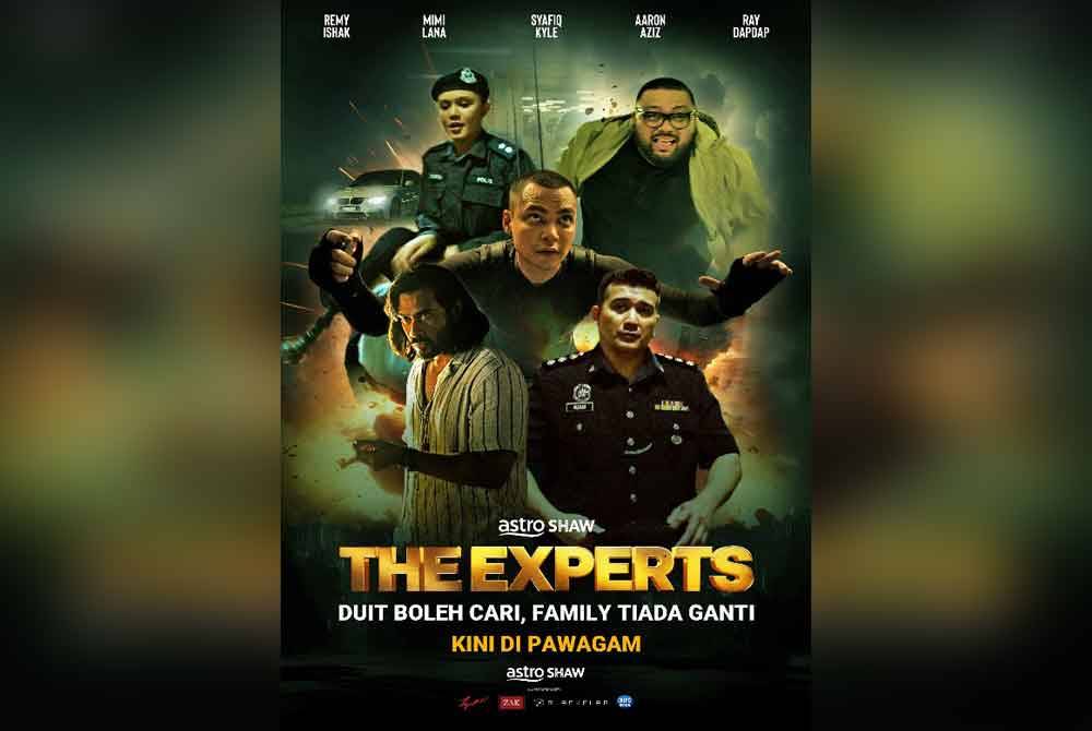 The Experts melakar pencapaian membanggakan apabila dipilih untuk tayangan di Festival Filem Antarabangsa Shanghai