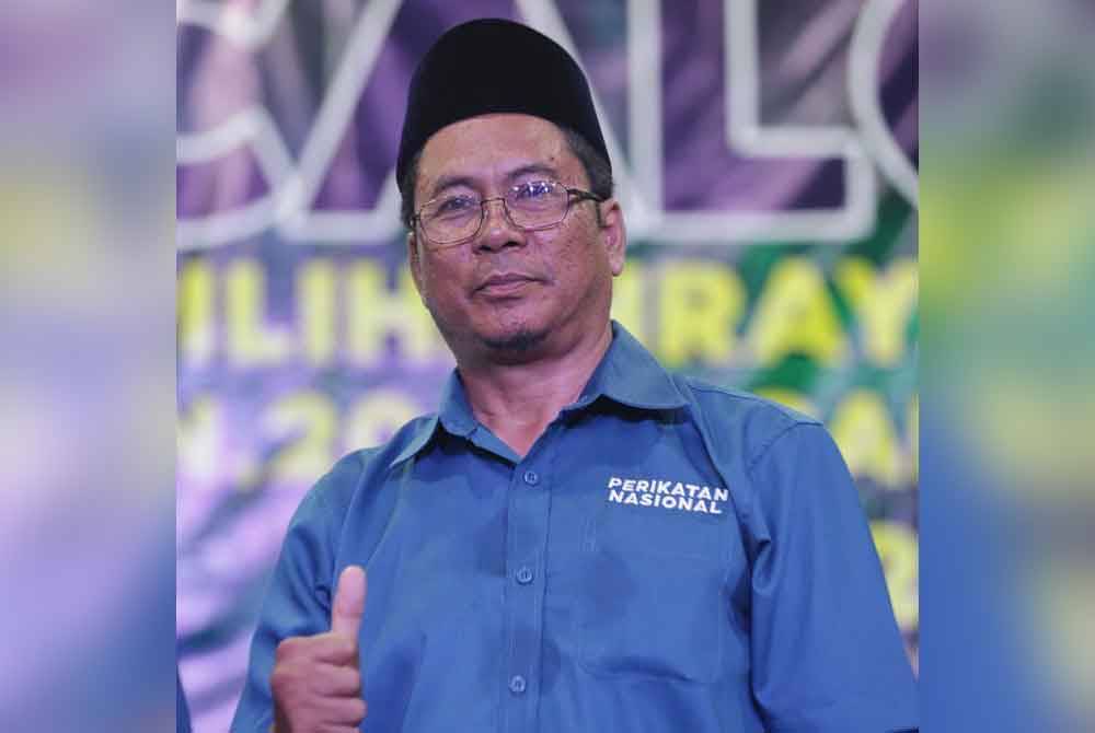 Abidin Ismail dari Pas dipilih menjadi calon bagi PN untuk bertanding dalam PRK Sungai Bakap