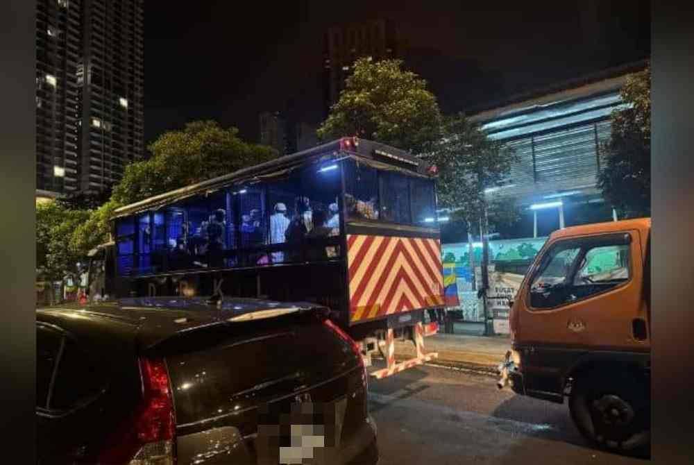 Seramai 85 gelandangan diselamatkadalam operasi bersepadu di sekitar ibu negara pada Sabtu.