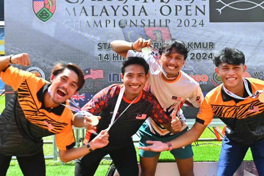 Kuartet MASUM dibarisi Nabil Alwani Rizal Alwani, Yusridzwan Danial Yusof, Raimi Mustaffa Kamal dan Mohammad Thaqif Mohammad Hisham mencatatkan 40.81 saat (s) mengatasi pasukan Terengganu di tempat kedua dengan 41.52s.