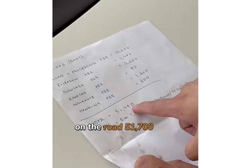 Tangkap layar hantaran TikTok menerusi akaun @bro_wong pada Khamis.