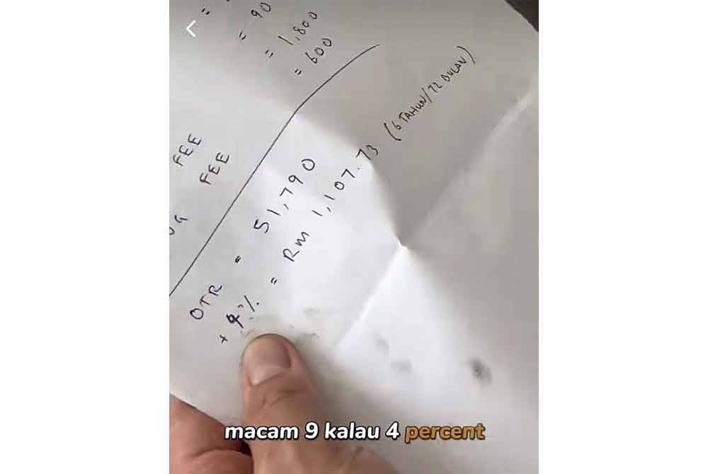 Angka yang ditulis tangan didapati mengelirukan.