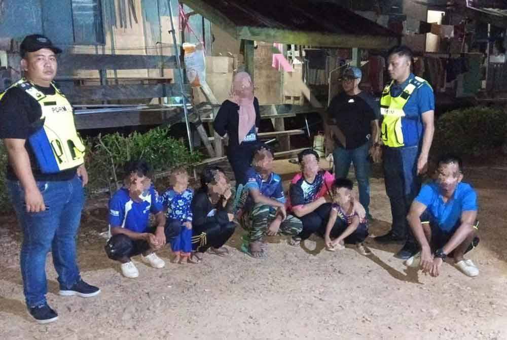 Antara tangkapan yang dilakukan.