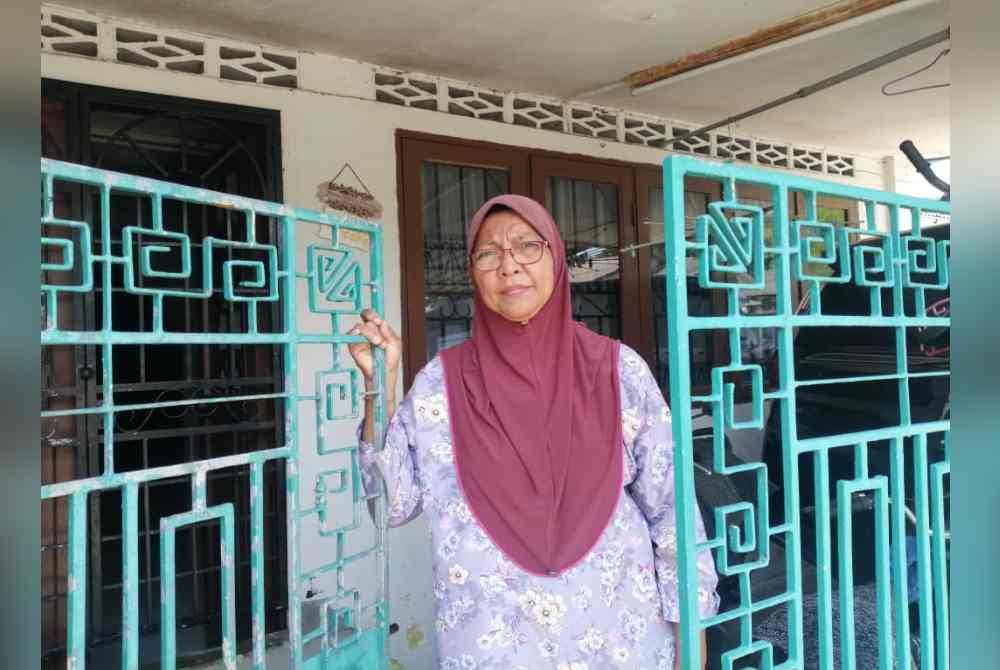 Antara penduduk yang belum mengosongkan kediaman.