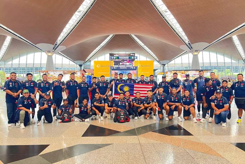 Skuad ragbi 15s negara akan berdepan UAE. Foto KRM