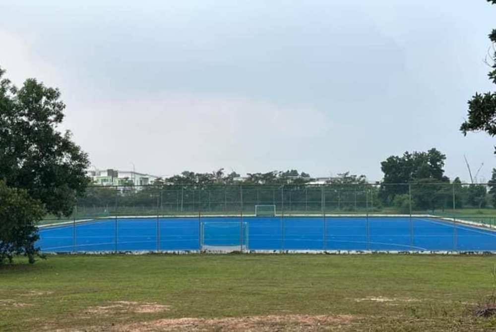 Kemudahan sukan yang dibina di Pangkalan Udara Sendayan, Negeri Sembilan. Foto FB Ahmad Faedzal.