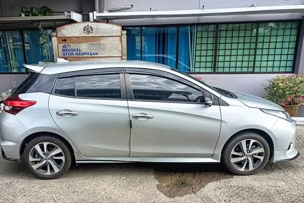 Antara kenderaan yang disita JKDM Perlis.