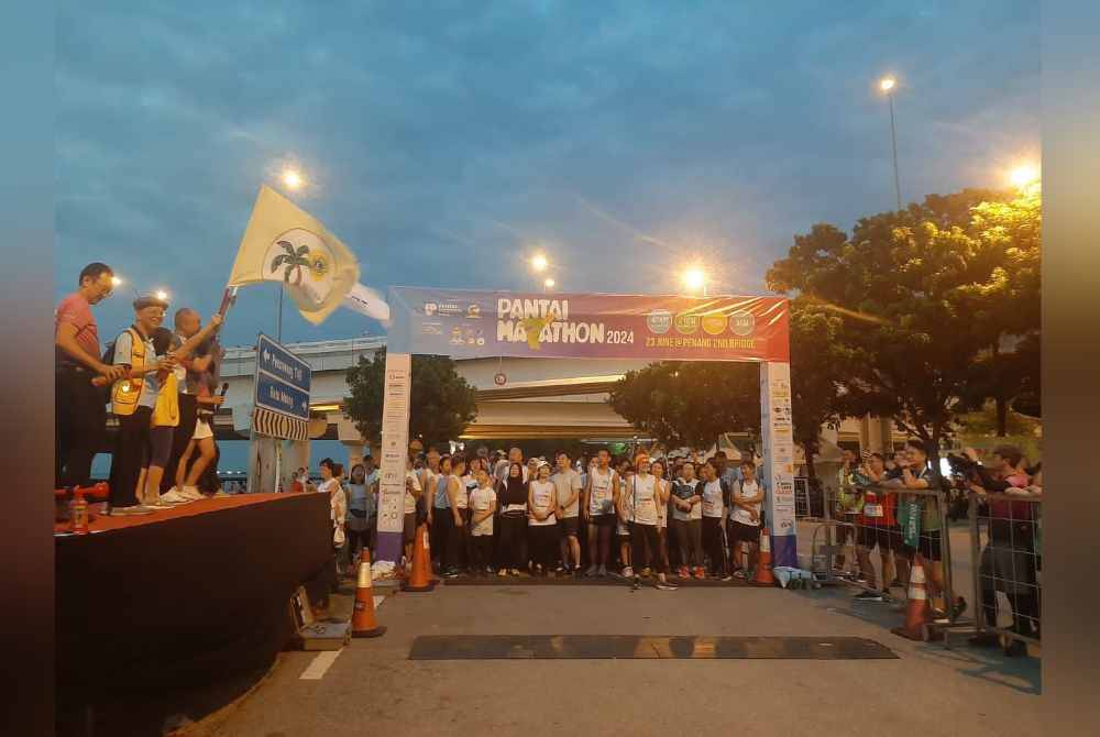 Fun Run juga turut diadakan dalam acara Pantai Marathon 2024 yang berlangsung pada Ahad.