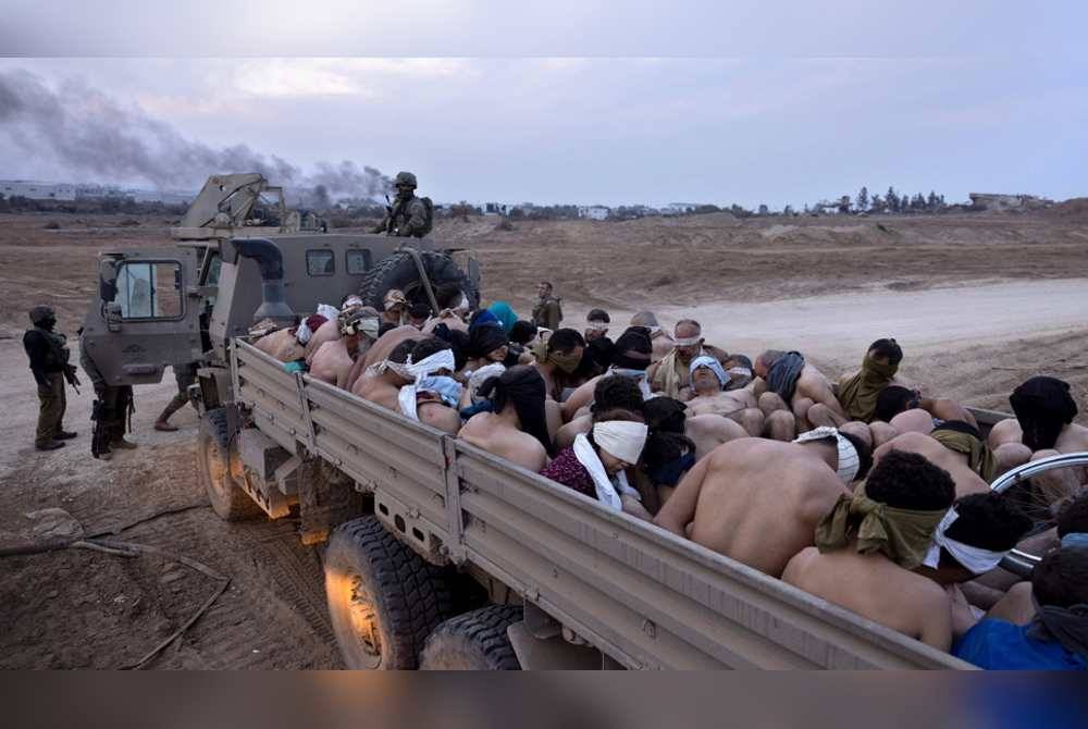 Jumlah penduduk Palestin ditahan semakin meningkat sejak Perang Gaza tercetus pada Oktober lalu.