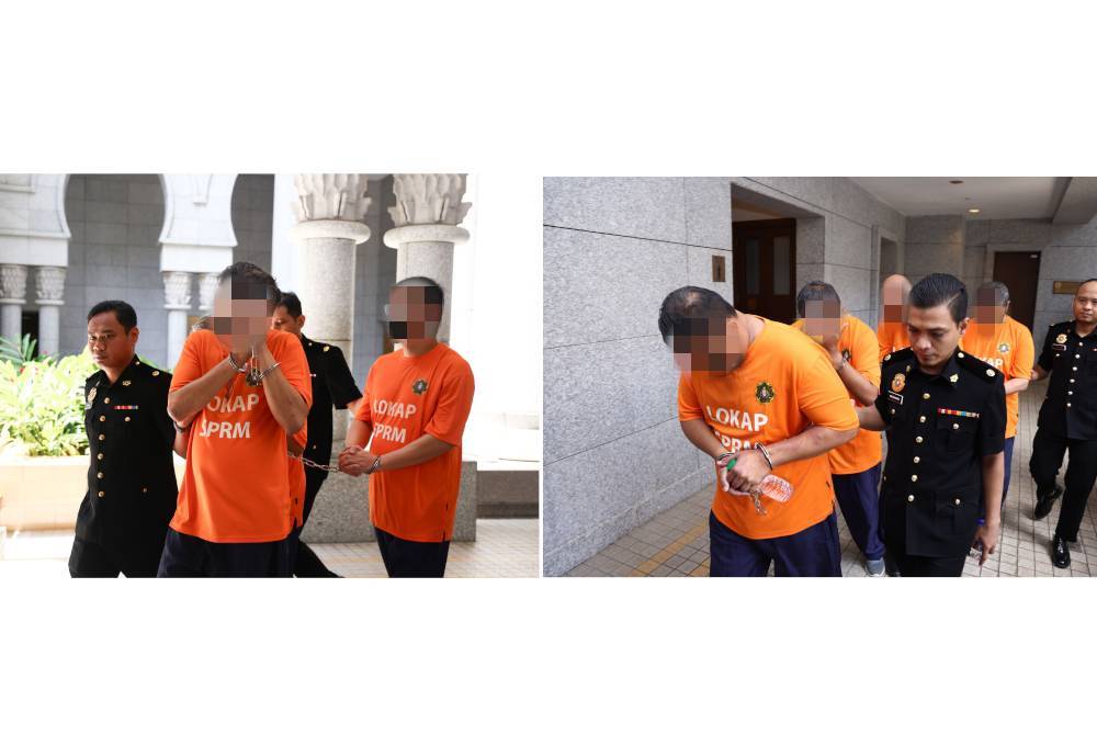 Antara individu yang ditahan SPRM.